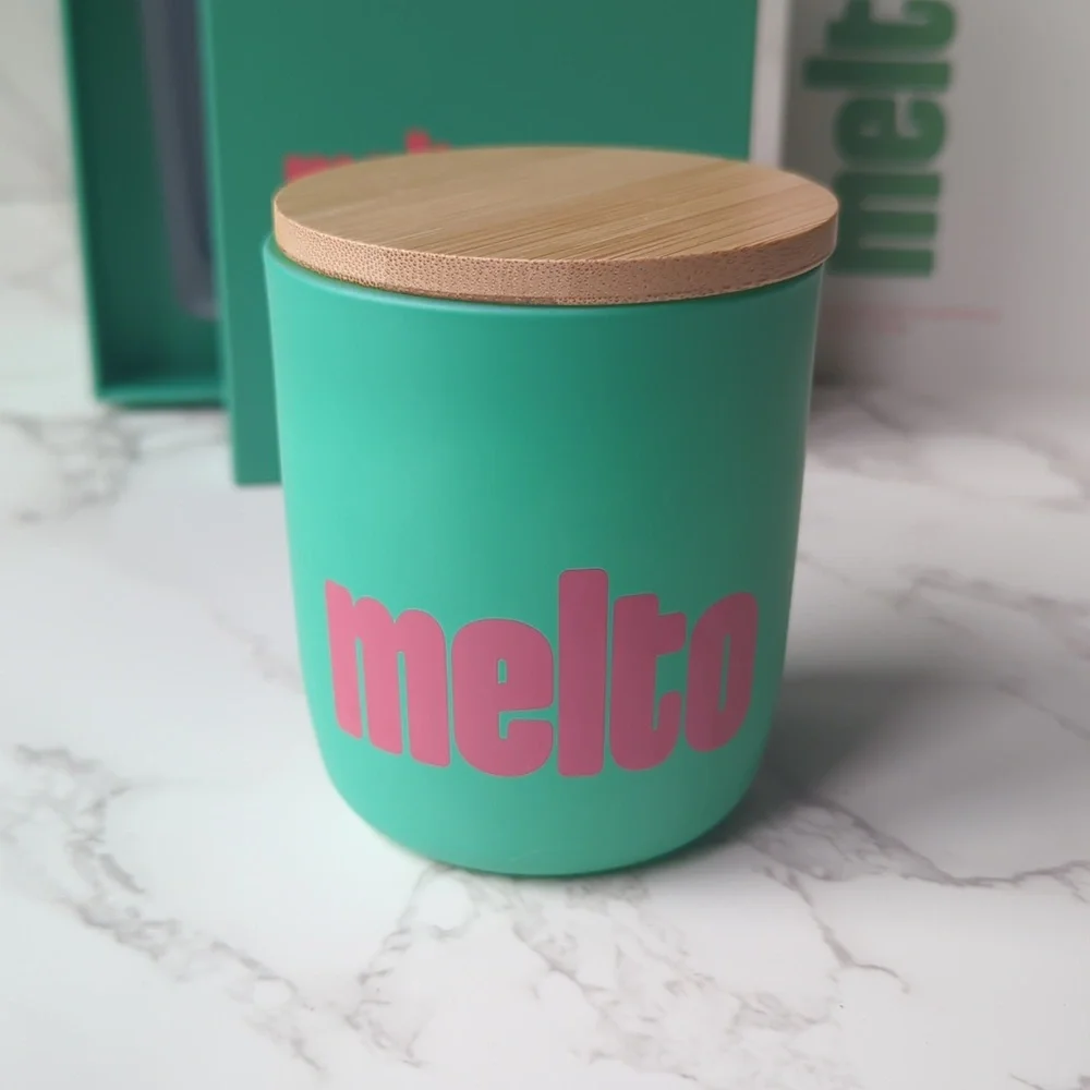 Melto Candle Meltom Black Pepper & Redwood Natural 7.5 oz NEW